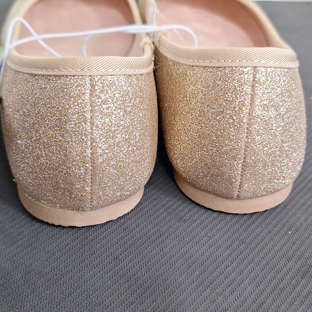 Falls Creek Gold Glitter Ballet Flats - Picture 4 of 9